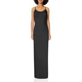 Women Full Slip Under Dresses Sleeveless Adjustable Spaghetti Strap Cami Maxi Dress Nightgowns Sleepwear